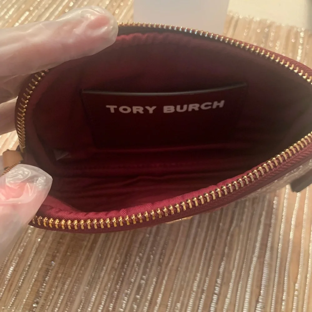 NWOT Tory Burch burgandy Gemini wristley - Picture 5 of 8